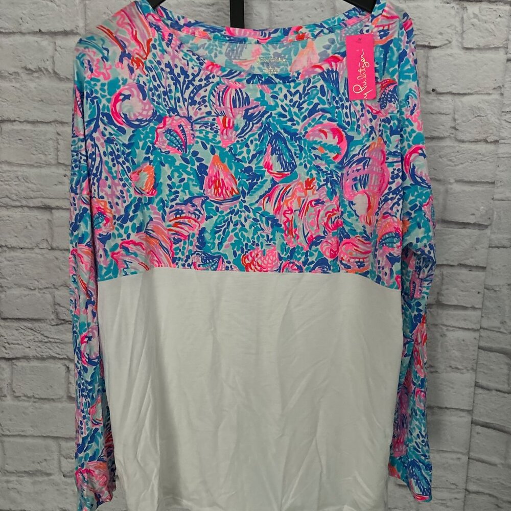 Lily Pulitzer Finn Top - Long Sleeve - XL (NWT)